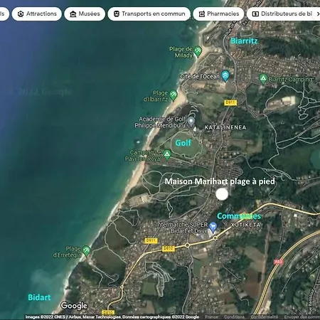 Maison Biarritz Sud - Plages A Pied *
